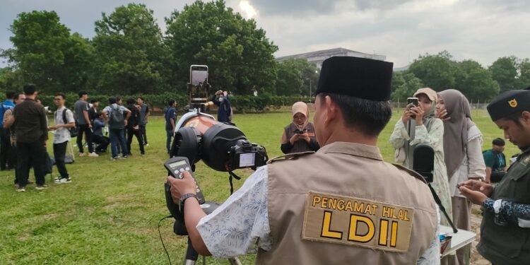 Berpartisipasi dalam Rukyatul Hilal Kemenag, LDII Pantau Hilal dari 82 Titik