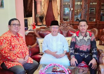 Silaturahim dengan Ketua FKUB, LDII Sampaikan Rencana Berbagi Takjil dan Iktikaf Bersama