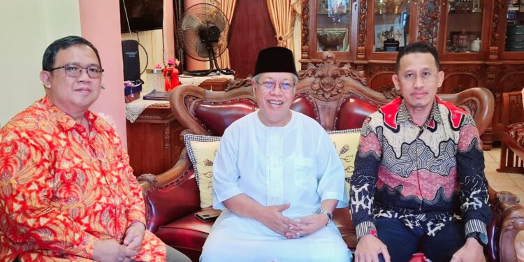 Silaturahim dengan Ketua FKUB, LDII Sampaikan Rencana Berbagi Takjil dan Iktikaf Bersama