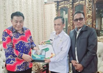 Silaturahim dengan Kaban Kesbangpol, LDII Lampung Laporkan Kontribusi Selama Ramadan