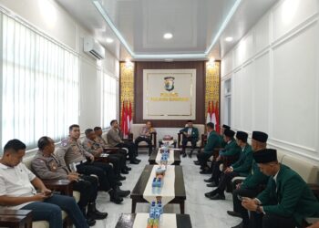 LDII Tulang Bawang Audiensi dengan Kapolres, Kuatkan Sinergitas dengan Aparat