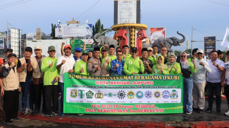 LDII Bandar Lampung Berpartisipasi dalam Pembagian Ribuan Takjil yang Digelar FKUB