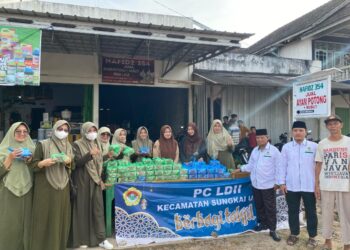 LDII Sungkai Utara Semarakkan Ramadan dengan Berbagi Takjil bagi Pengguna Jalan