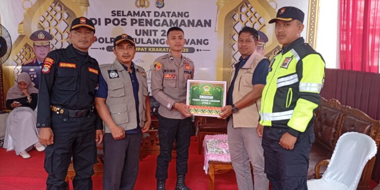 LDII Tulang Bawang Salurkan Bingkisan Peduli Posko Pengamanan Lebaran