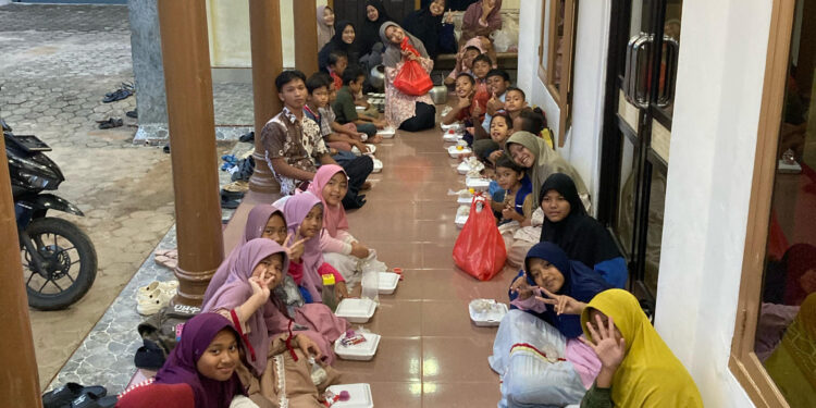 LDII Way Kandis Gelar Buka Bersama bagi Anak Usia Dini