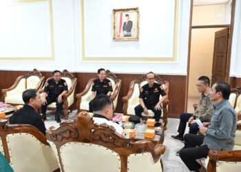 Pererat Sinergi, Senkom Mitra Polri Audiensi dengan Ketua DPRD Kota Bandar Lampung