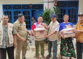 LDII Serahkan Bantuan Kepada Warga Terdampak Banjir di Panjang Bandar Lampung