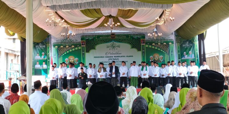 LDII Hadiri Pelantikan Pengurus PCNU Tulang Bawang, Serukan Sinergi Antarormas