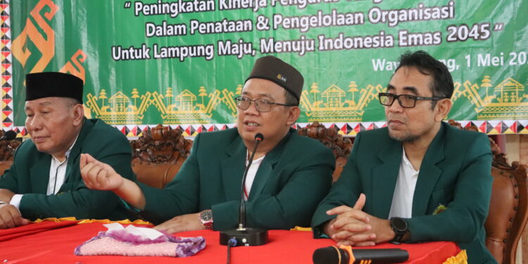 Rakorwil LDII Lampung Tekankan Pentingnya Manajemen Pengelolaan Media Organisasi