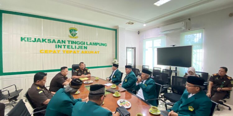 Perkuat Pembinaan Moral Bangsa, LDII Audiensi dengan Kejaksaan Tinggi Lampung