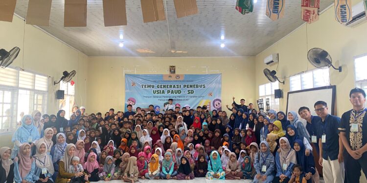 Tiga PAC LDII di Natar Kolaborasi Helat Temu Generus Usia PAUD-SD