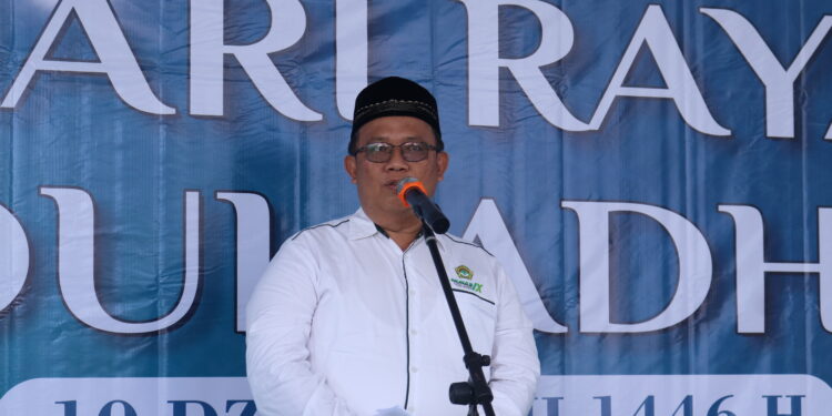 Pesan Moral Ketua LDII Lampung dalam Sholat Idul Adha 1446 H: Wujudkan Kesalehan Sosial dan Jaga Persatuan Bangsa