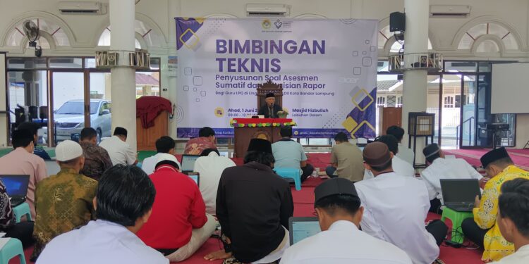 LDII Kota Bandar Lampung Gelar Bimtek Penyusunan Soal Asesmen dan Pengisian Rapor untuk Guru TPA/TPQ