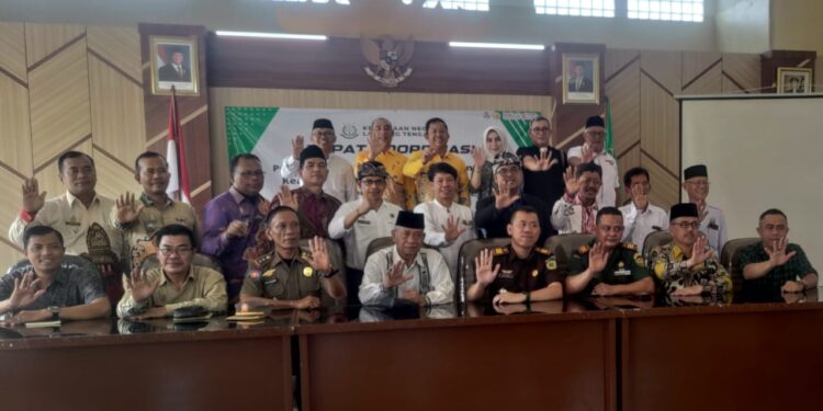 Kejari Lampung Tengah Gelar Rakor PAKEM, Tegaskan Komitmen Jaga Ketertiban dan Kerukunan