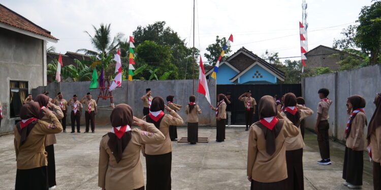 Semangat Satya dan Darma Warnai Gelang Ajar Pembina Pramuka Sako SPN Pringsewu