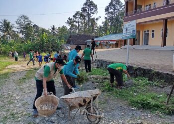 LDII Gerakkan Aksi Kerja Bakti Nasional, Semangat Gotong Royong Kembali Hidup di Pesawaran