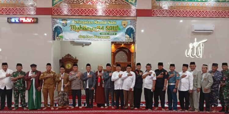 LDII Ikuti Doa Bersama Maulid Nabi di Polda Lampung