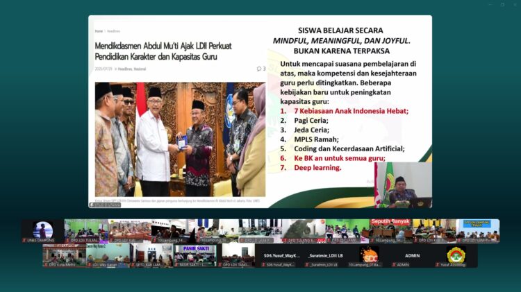 LDII Lampung Dorong Pencegahan Stunting dan Kemandirian Pangan lewat Pengembangan Sorgum