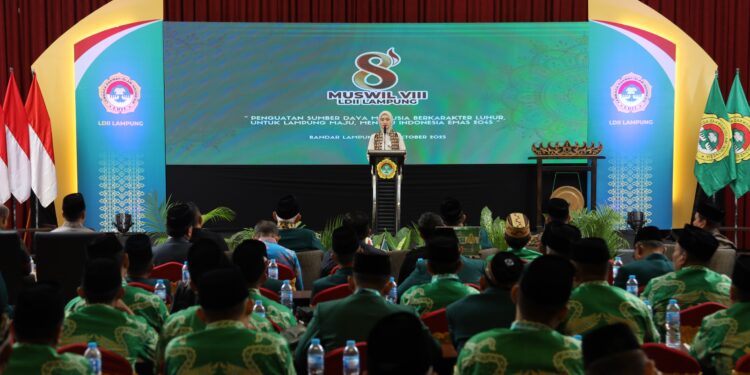 Wagub Lampung Buka Muswil VIII, LDII Mantapkan Sinergi Menuju Indonesia Emas 2045