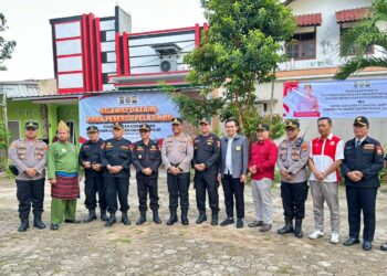 Ketua DPD LDII Bandar Lampung Hadiri Apel Pelepasan Diklat Harkamtibmas Senkom Mitra Polri