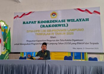 DPD LDII Lampung Tengah Ikuti Rakorwil untuk Penguatan Tata Kelola Organisasi