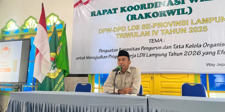 LDII Lampung Gandeng Senkom Mitra Polri Perkuat Stabilitas Kamtibmas