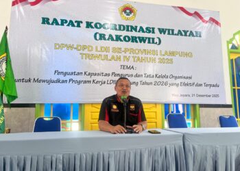 LDII Lampung Gandeng Senkom Mitra Polri Perkuat Stabilitas Kamtibmas