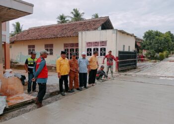 Bupati Lampung Selatan Realisasikan Pembangunan Jalan Cor di Lingkungan LDII Natar