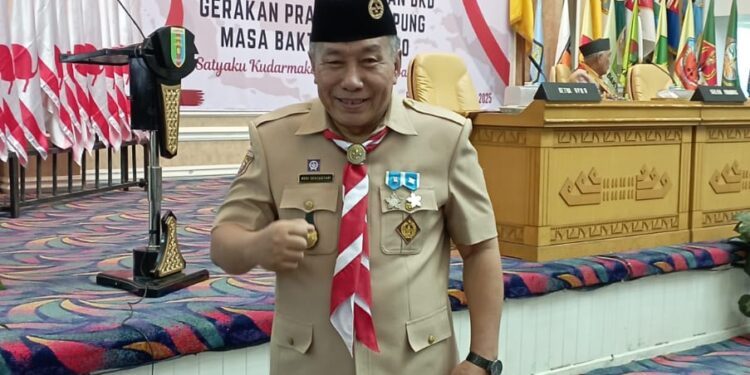 Ketua Pinsako SPN Lampung, Heri Sensustadi, Resmi Dilantik sebagai Pengurus Kwarda Lampung