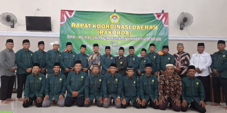 Helat Rakorda, LDII Lampung Tengah Mantapkan Sinergi dan Profesionalisme Pengurus