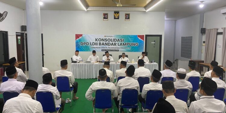Ketua LDII Lampung Titip Tiga Pesan Utama di Rapat Konsolidasi