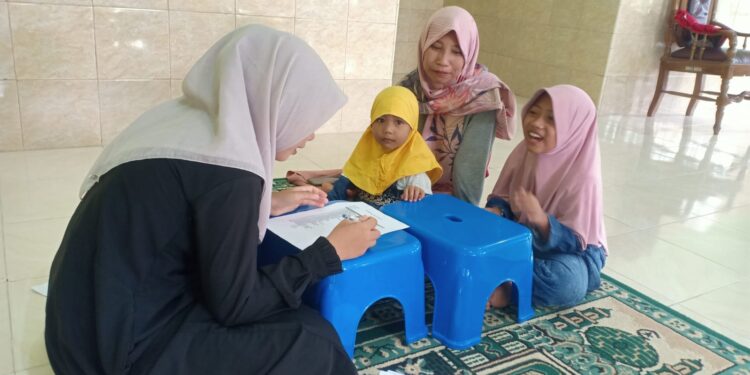 Uji Kemampuan Santri, TPA At-Taqwa Padang Cermin Gelar Ujian Semester Ganjil