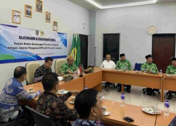 Kesbangpol Provinsi Lampung Kunjungi Kantor LDII, Perkuat Sinergi dan Pembinaan Ormas