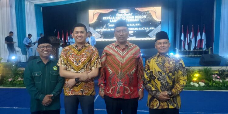 Perkuat Sinergitas, LDII Hadiri Pisah Sambut Kapolres Lampung Tengah
