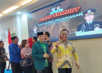 Ketua DPD LDII Pesawaran Hadiri Pisah Sambut Kapolres