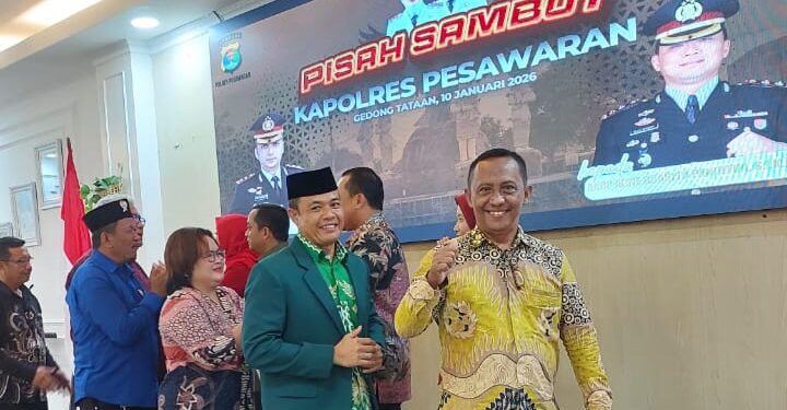 Ketua DPD LDII Pesawaran Hadiri Pisah Sambut Kapolres