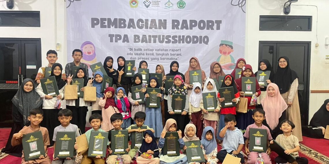 LDII Rajabasa Jaya Sukses Tuntaskan Pembagian Rapor Santri