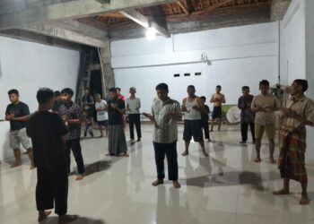 Warga LDII Pemanggilan Rutin Gelar Latihan Pencak Silat