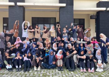 Olahraga Bersama: Cara Keputrian LDII Jaga Kerukunan Remaja