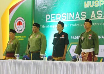 Musprov VI PERSINAS ASAD Lampung Resmi Dibuka, Fokus Garap Program Strategis Lima Tahun Ke Depan