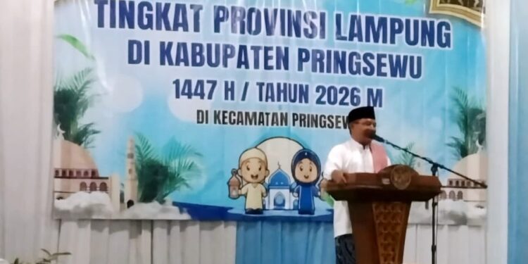 Ketua LDII Pringsewu Hadiri Safari Ramadan Pemprov Lampung