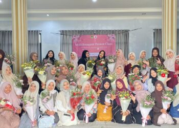 Dorong Kemandirian Ekonomi, Keputrian LDII Gelar Workshop Florist