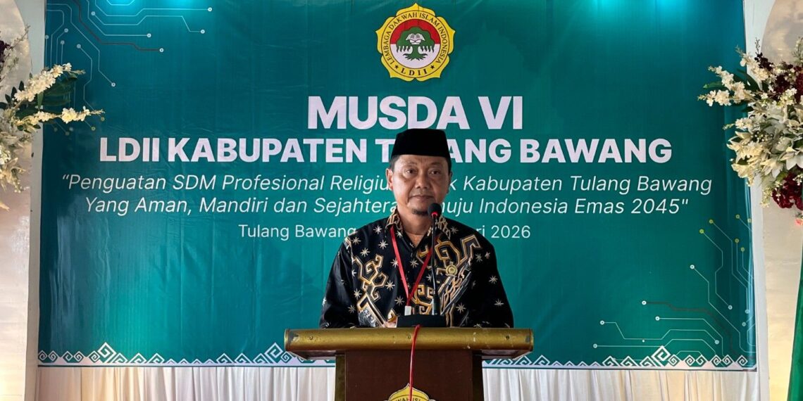 Musda VI Sukses Digelar, H. Sutino Kembali Pimpin LDII Tulang Bawang hingga 2031