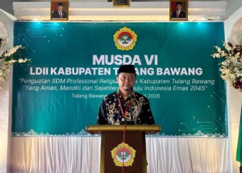 Musda VI Sukses Digelar, H. Sutino Kembali Pimpin LDII Tulang Bawang hingga 2031