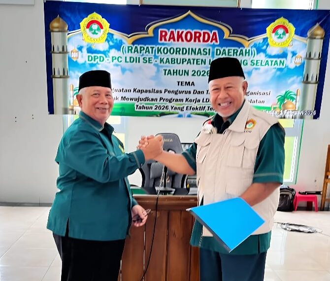 LDII Lampung Selatan Gelar Rakorda, Wujudkan Visi Misi 2026