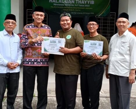 Perkuat Jaminan Halal, Wakil Ketua LDII Bandar Lampung Ikuti Bimtek Juru Sembelih Bersertifikat