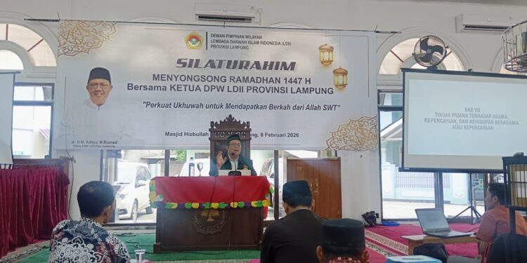 Silaturahim Menyongsong Ramadan, Ketua LDII Lampung Dorong Kontribusi Nyata untuk Bangsa