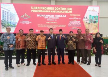 Hadiri Promosi Doktor Muhammad Firsada, LDII Komitmen Perkuat Nilai Kebangsaan di Lampung