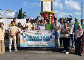 LDII dan FKUB Bandar Lampung Sebar 4.600 Paket Takjil Lintas Agama