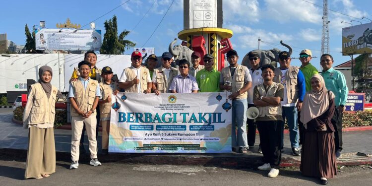 LDII dan FKUB Bandar Lampung Sebar 4.600 Paket Takjil Lintas Agama